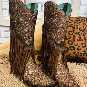 Corral Fringe Boots